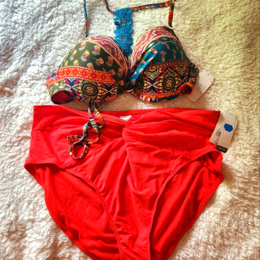 (NWT)Plus sz 16-18 bikini
